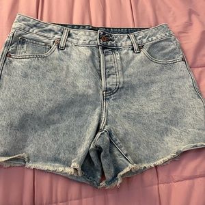 Express, mid-rise, size 8